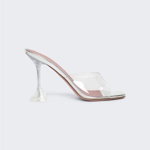 AMINA MUADDI
Lupita Glass Slide Sandals size 39.5